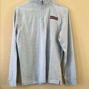 Vineyard Vines Sky Blue Quarter-Zip Pullover
